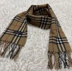 イングランド製　BURBERRY London ノバチェック　マフラー ベージュ
