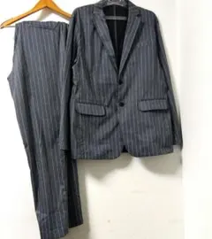 ABAHOUSE グレー ストライプ セットアップ XL アバハウス スーツ