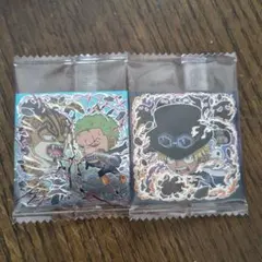 ワンピース にふぉるめーしょん ウエハース 13 SP サボ　ゾロvsルッチ