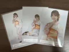櫻坂46 遠藤理子 2025浴衣 生写真 3枚セット