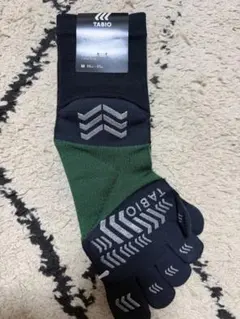 新品 Tabio レーシングラン 五本指 メリノウール Mサイズ