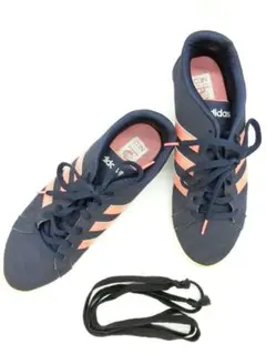 adidas NEO アディダス ネオ スニーカー ■ ネイビー系 22.5cmのサムネイル