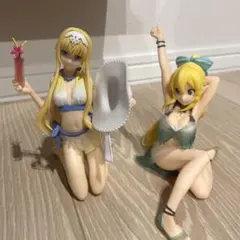 SAO アリス　リーファ水着フィギュアセット