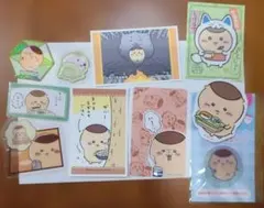 ちいかわシールくりまんじゅうステッカー