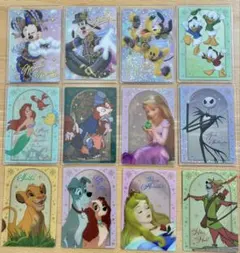 ディズニー ウエハース カード 12枚 まとめ売り