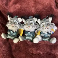 お値下げ　ズートピア2 こてっとぺったんマスコット ドレッシー パウバート 3点