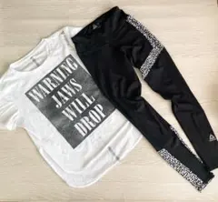 ☆美品 リーボック Tシャツ&レギンス セット☆