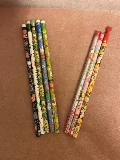 キャラクター柄の鉛筆セット