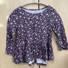 baby GAP 花柄長袖フレアトップス