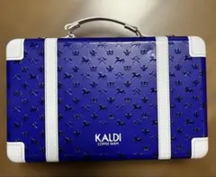 KALDI 青色トランク型小物入れのサムネイル