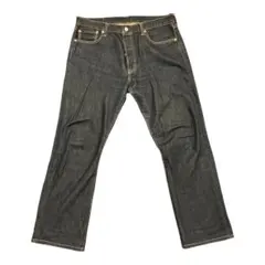 LEVI'S 501 ダークデニム ストレートジーンズ W34 L32