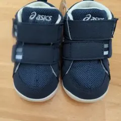 asics ベビーシューズ ネイビー 12.5センチ