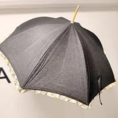 お値下げ【超希少】BURBERRY 晴雨兼用傘 ノバチェックフリルのサムネイル