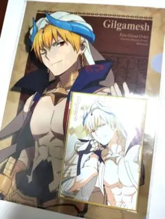 FGO 絶対魔獣戦線バビロニア アニメ ギルガメッシュ ファイル ミニ色紙
