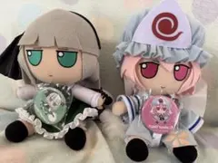 魂魄妖夢　西行寺幽々子　ぬいぐるみ ふもふもようむ　ふもふもゆゆこ　1.5 魂魄妖夢 西行寺幽々子 ぬいぐるみ ふもふもようむ ふもふもゆゆこ 1.5