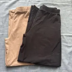 ユニクロ ジャージーカーブパンツ 2枚セット