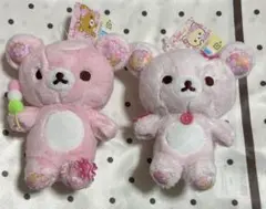 リラックマ　コリラックマ　桜　ぶらさげぬいぐるみ