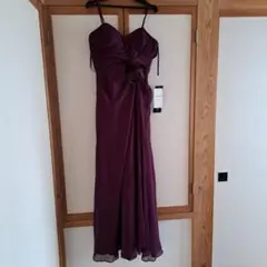 パープル スリップドレス Mサイズ