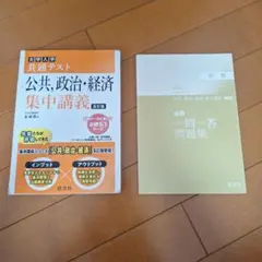 大学入学共通テスト 公共、政治・経済 集中講義 五訂版 セット