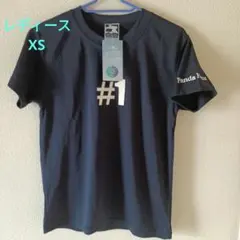 Panda House Tシャツ 濃紺　レディース XS 速乾性　テニスウェアのサムネイル
