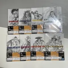 ワンピース　一番くじ　H賞　クリアファイル&ステッカー&マスクケース　8枚