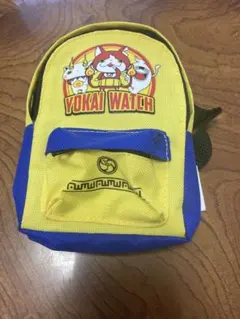 妖怪ウォッチ リュック型 ポーチ 黄色