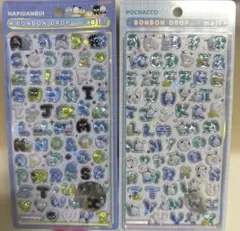 ボンボンドロップシール サンリオ文字 2枚セット