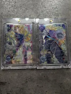 ドラゴンボールヒーローズ ベジータH-4SECLC トランクスH-3SECLC