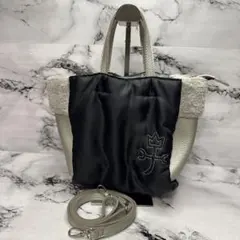 グレー ハンドバッグ