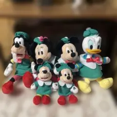 クリスマスオーナメントの一番くじ☆ ラストワン賞ミッキー＆フレンズぬいぐるみ