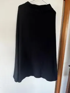 裏起毛黒 フレアスカート　M