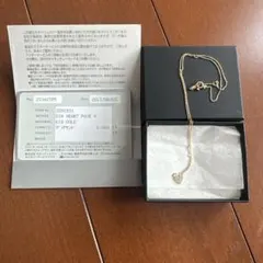 Star Jewelry K18 ダイヤモンド ハート ネックレスのサムネイル
