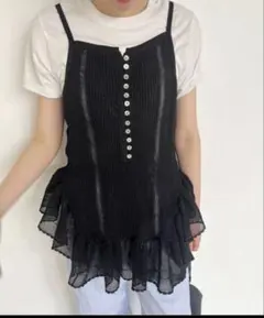 SLOBE IENA TGOR/トゴール フリル キャミソールのサムネイル