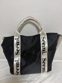 Seemi. ロゴテープ 2WAY トートバッグ