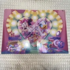ミニー ドナルド クリアファイル