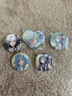 プロセカ　日野森雫　グリッター缶バッジ