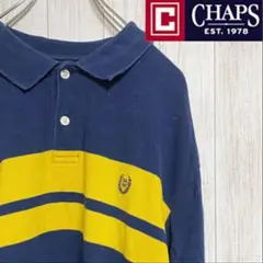 【激オシ】ラルフローレン チャップス⭐︎ボーダー ラガーシャツ ポロシャツ