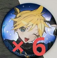 鏡音レン あんスタ コネクトライブ メタリック缶バッジ