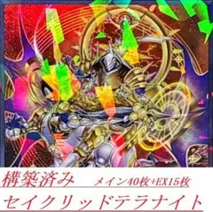 遊戯王 セイクリッド テラナイト デッキ 星騎士 本格構築 デッキパーツ