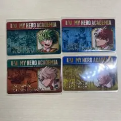 ヒロアカ バースデイコレクションカード 2025 4枚セット