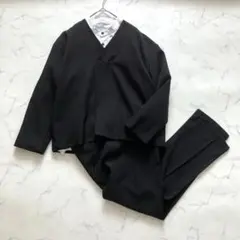 極美品✨riziere 3点セット　ノーカラージャケット　シャツ　パンツ　150