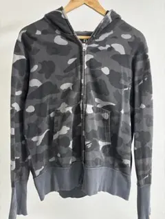 deepweb zip up hoodie size-α ネイビー - メルカリ