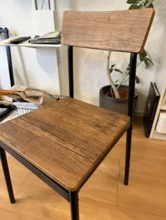 椅子　ダイニングチェア ブラウン