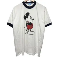 80s ミッキー 白足 Tシャツ 木村拓哉 美品 古着 - メルカリ