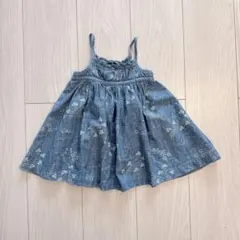 BabyGAP ベビーギャップ　デニムワンピース　70 ジャンパースカート