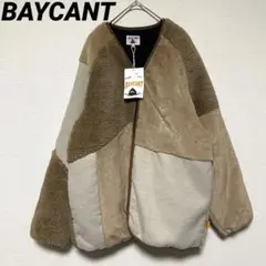 qq420 BAYCANT ベイカント/3素材切替中綿ブルゾン/アウター/個性的