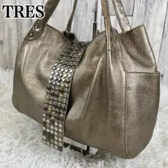 archive 00s Y2K Studs toteBag TRES 本革のサムネイル