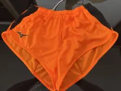 Mizuno 陸上用パンツ サイズ40 オレンジ/ブラック