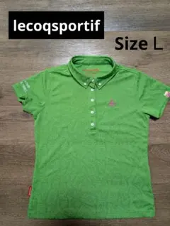 値下げ❗le coq sportif 半袖ポロシャツ レディース ゴルフのサムネイル