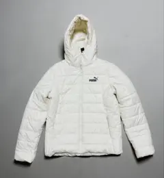 mayu様専用　　PUMA フード付きホワイトダウンジャケット